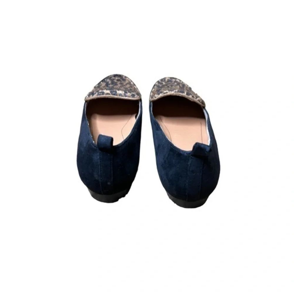 BareTraps Women’s Elliana Leopard Loafer Black &‎ Brown Size 8 M